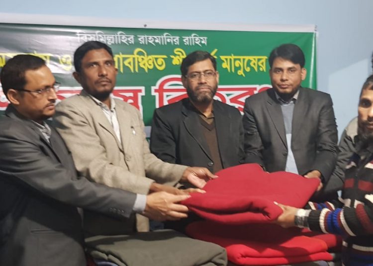 শীতার্ত দরিদ্র মানুষের কষ্ট লাঘবে সবারই এগিয়ে আশা উচিৎ- মঞ্জুরুল ইসলাম ভুঁইয়া