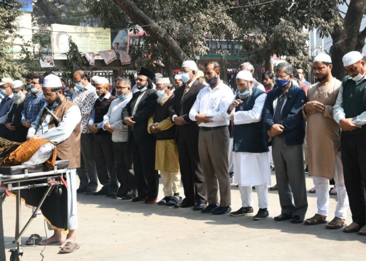Jamaat Dhaka City South Ameer Bulbul, Secretary Dr Masud mourn death of poet Farrukh Ahmad’s son