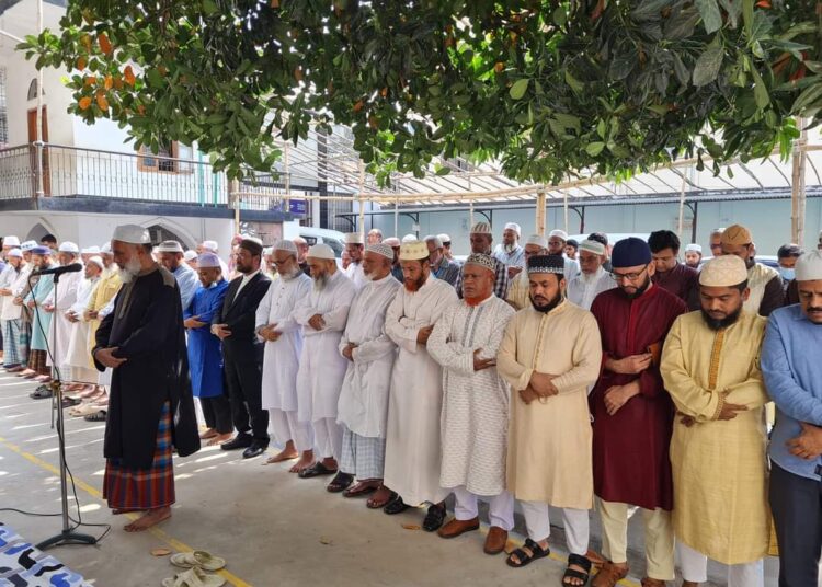 প্রফেসর ওমর আলীর স্ত্রী’র ইন্তেকালে ঢাকা মহানগরী দক্ষিণ জামায়াতের শোক