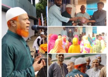 চাঁপাইনবাবগঞ্জে অসহায়, বঞ্চিত ও সাধারণ মানুষের সাথে নূরুল ইসলাম বুলবুলের ঈদুল আজহা উদযাপন