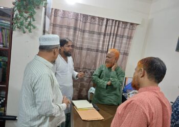 বৈষম্য বিরোধী ছাত্র আন্দোলনে শহীদ রাকিব হাওলাদারের পিতা জাহাঙ্গীর হাওলাদারের সাথে সাক্ষাৎ