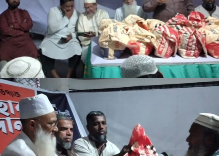 খিলগাঁও দক্ষিণ থানা জামায়াতের উদ্যোগে রমাদান ফুড প্যাক বিতরণ