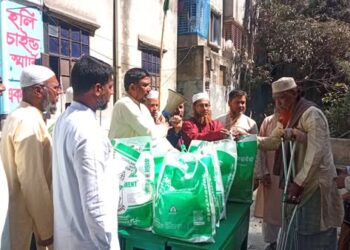 ডেমরা দক্ষিণ থানা জামায়াতের সাহরী ও ইফতার সামগ্রী ফুডপ্যাকেট বিতরণ