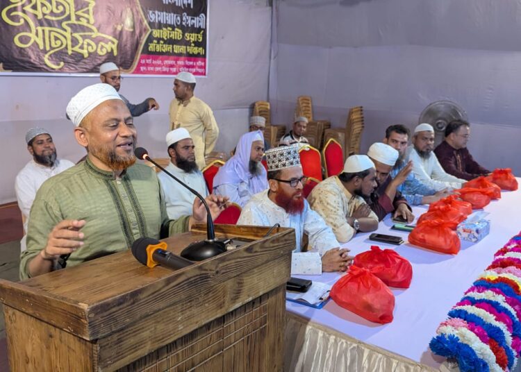 মতিঝিল দক্ষিণ থানার উদ্যোগে ব্যবসায়ীদের সম্মানে ইফতার মাহফিল