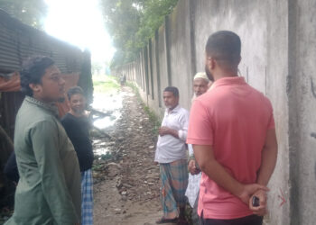 রাজধানী দেইল্লায় জামায়াতের উদ্যোগে রাস্তা সংস্কার