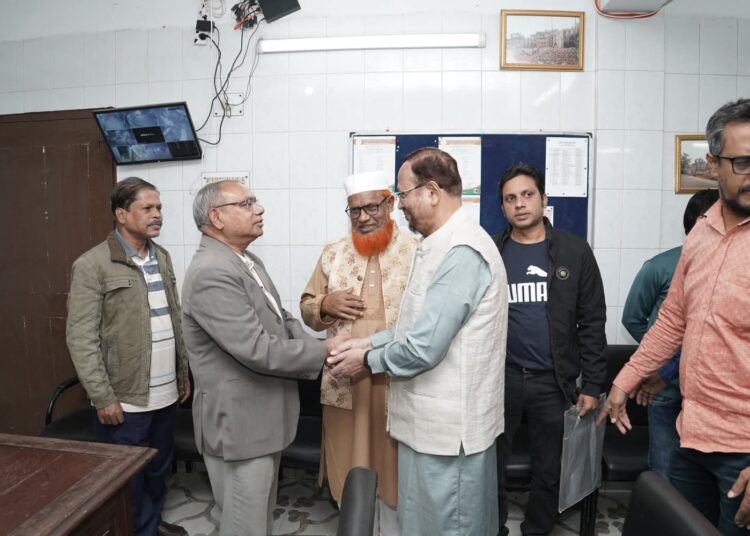 বাংলাদেশ জামায়াতে ইসলামী হাজারীবাগ দক্ষিণ থানার হিন্দু ধর্মাবলম্বী নাগরিকদের নিয়ে মতবিনিময় সভা