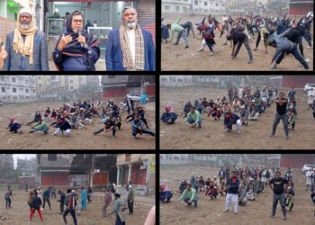 কদমতলীতে কেন্দ্র ও স্বেচ্ছাসেবকদের নিয়ে শরীরচর্চা ও খেলাধুলার উদ্বোধনী অনুষ্ঠান অনুষ্ঠিত