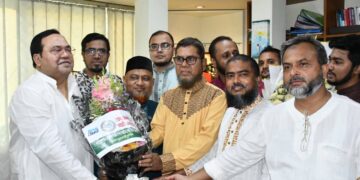 একুশে টিভির প্রতিষ্ঠাবার্ষিকীতে জামায়াত নেতৃবৃন্দ