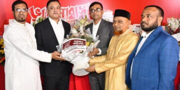 যমুনা টিভির প্রতিষ্ঠাবার্ষিকীতে জামায়াত নেতৃবৃন্দ