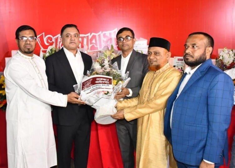 যমুনা টিভির প্রতিষ্ঠাবার্ষিকীতে জামায়াত নেতৃবৃন্দ