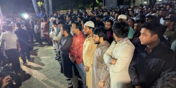 প্রখ্যাত ফুটবলার কায়সার হামিদের মেয়ে কারিনার জানাজায় ড. শফিকুল ইসলাম মাসুদ এমপি