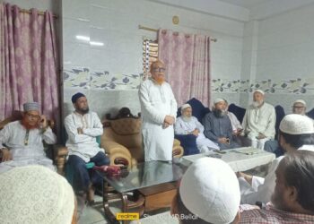 যাত্রাবাড়ী-শ্যামপুর থানাধীন শহীদ ইমরান হোসেনের পরিবারের নিয়মিত খোঁজখবর ঢাকা মহানগরীর দক্ষিণ জামায়াত নেতৃবৃন্দের
