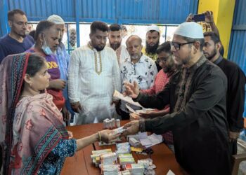 কদমতলী পশ্চিম থানার উদ্যোগে ফ্রি মেডিকেল ক্যাম্প অনুষ্ঠিত