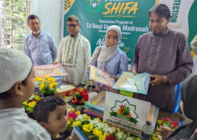 প্রজেক্ট শিফার উদ্যোগে দেড়শতাধিক শিক্ষার্থীর ও সাধারণ মানুষের মাঝে টিকাদান কর্মসূচি পালিত